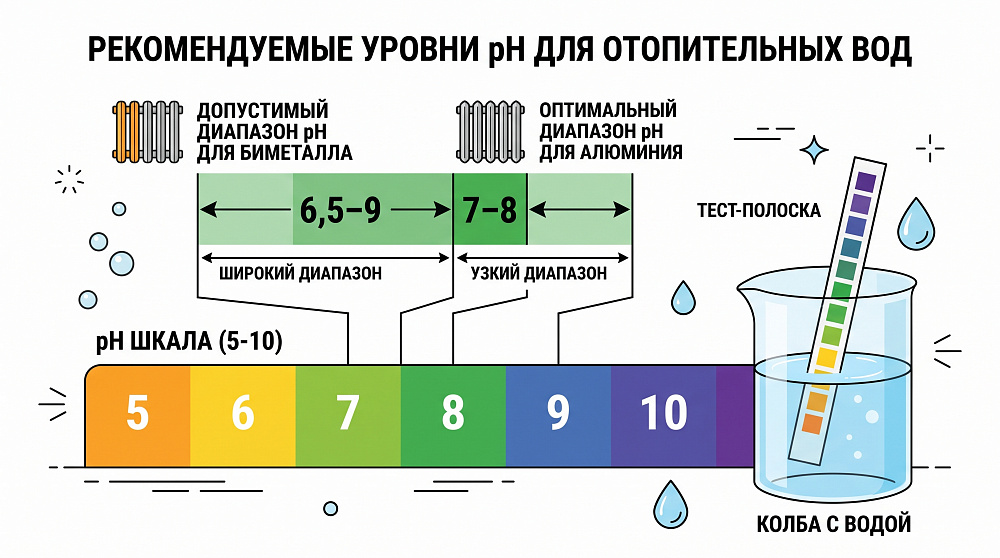 Химия теплоносителя: где алюминий уязвим