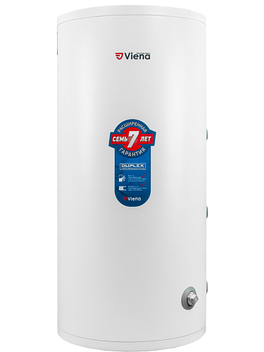 Бойлер Viena WTDС 200 верхнее подкл., напольный, нерж. сталь Duplex 2205, мощность змеевика 42квт